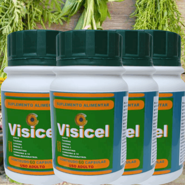Visicel 4 frascos
